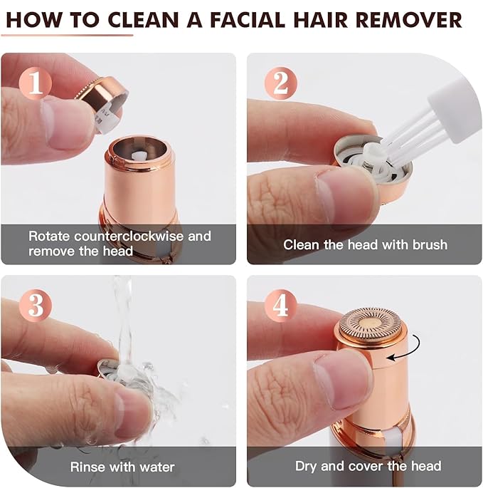 Facial Hair Removal Machine | Eyebrow Trimmer & Epilator | Trimmer For Women| 2 In 1 Trimmer | Painless Hair Removal Machine | Nose Hairs Remover