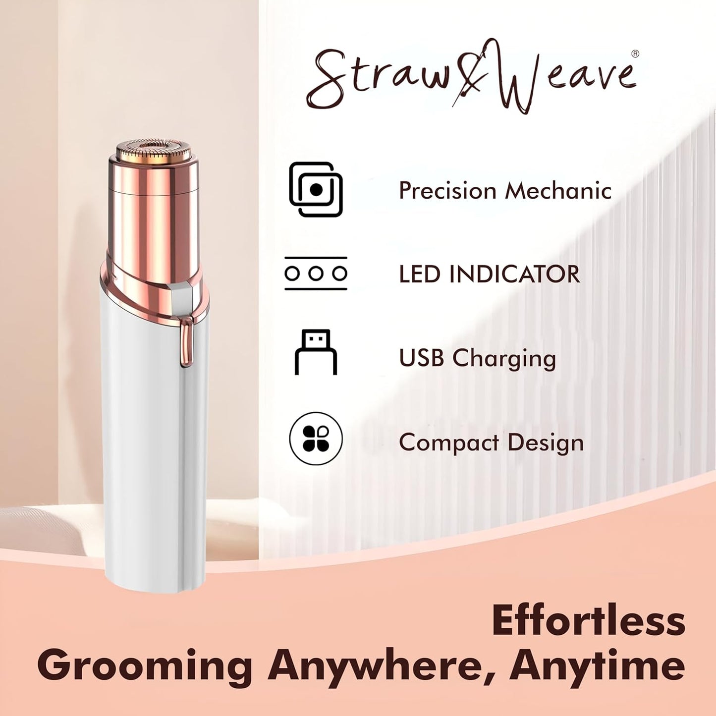 Eyebrow Trimmer | Facial Hair Removal Machine For Women | Private Part Epilator |  Chin Cheek Upper Lip Remover Razor