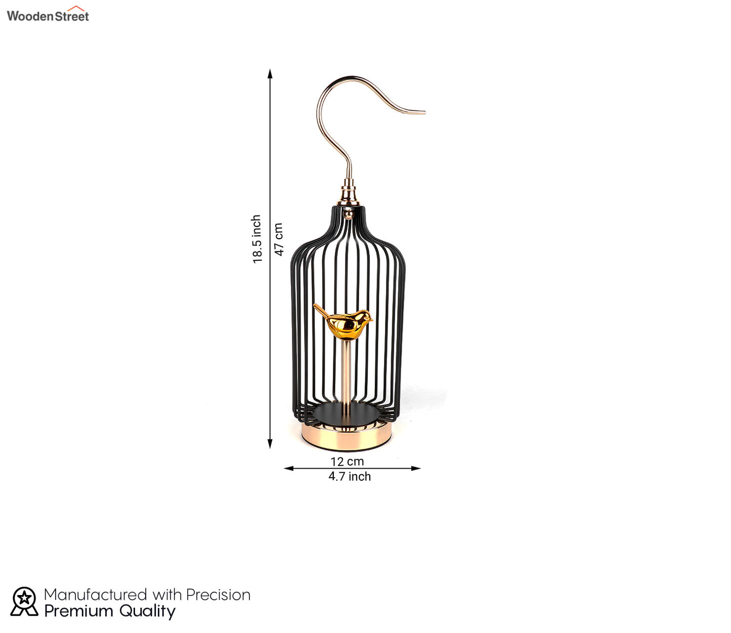 Sleek Cage Console Table Decor