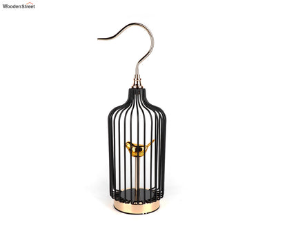 Sleek Cage Console Table Decor